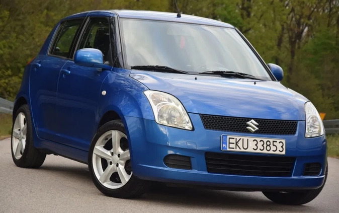 Suzuki Swift cena 12900 przebieg: 193000, rok produkcji 2007 z Kutno małe 631